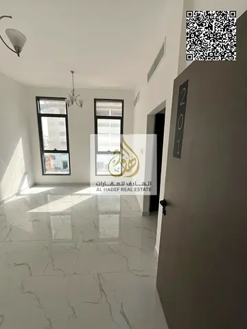 غرفة وصالة للإيجار في العامرة | قريب من محمد بن زايد | 31,000 درهم