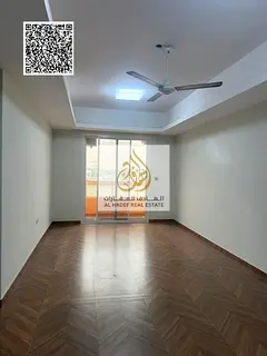 Apartment for rent in Al Muwaihat 3, second occupancy, one bedroom and living room, annual rent