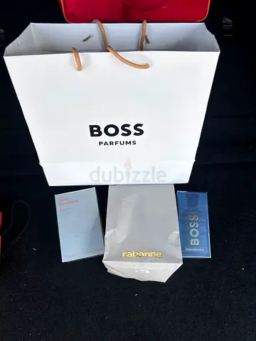 Hugo Boss mens fragrance set - unused bottles with bag