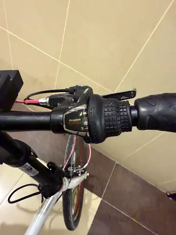 Used Adult Hybrid FOLDING Bike - Shimano Grip Shifters, Good Working Condition