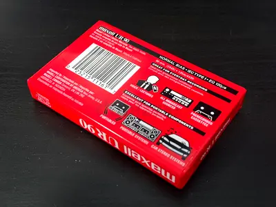 Audio Cassettes- Maxell (Brand new blank)