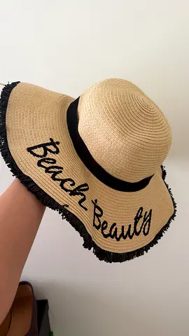 Beach Beauty Summer Straw Hat