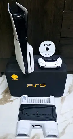PS5 SLIM CD VERSION. 1 CONTROLLER 1 GAME
