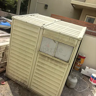 Used Outdoor Storage Shed / Garden Cabinet