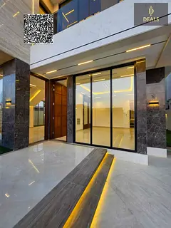 Luxury corner villa for sale in Al Yasmin, Ajman, with 6 bedrooms and a built-up area of ​​6200 