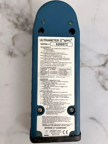 Myron L 6PIIFCE Conductivity Resistivity TDS