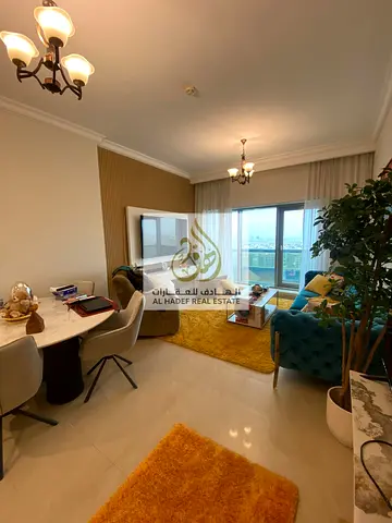 Spacious two-bedroom apartment with a living room available for annual rent in Concord Tower. The unit offers a large and comfortable layout, suitable