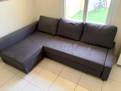 IKEA FRIHETEN Corner Sofa Bed with Built-In Storage