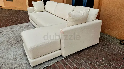 Excellent Condition CrateBarral Gather two pieces sectional sofa