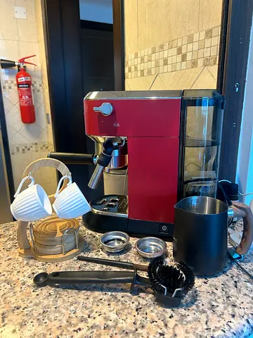 Used Espresso Machine with Milk Frother