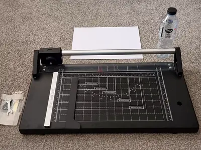 Paper Trimmer/Cutter (Manual) - Used, Good Condition