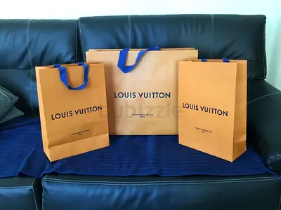 3 Authentic Louis Vuitton Shopper Bags