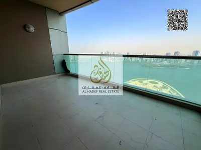 4 غرف وصالة للإيجار في المجاز 3 – الشارقة | إطلالة أمامية | جيم ومسبح | 115,000 درهم