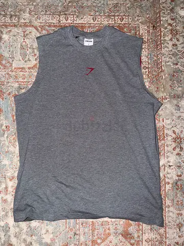Gymshark small size gray power tank top