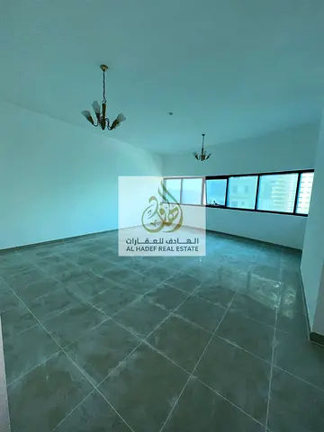 For Rent in Mamzar Al Taawun | Spacious 1 Bedroom Hall Apartment with Modern Full Finishing and Maintenance | Family Tower with Gym, Swimming Pools, T