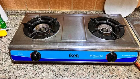 Ikon 2-Burner Stainless Steel Gas Stove - Used