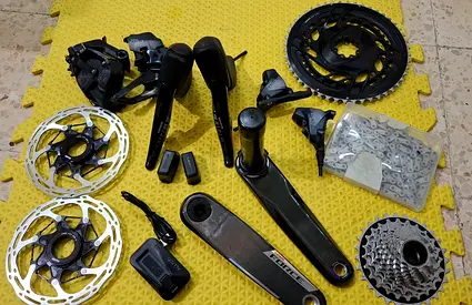 Sram FORCE AXS Groupset E1 crank/cassette