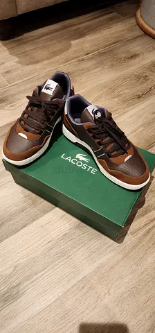 Brown Lacoste mens sneakers - size available, gently used