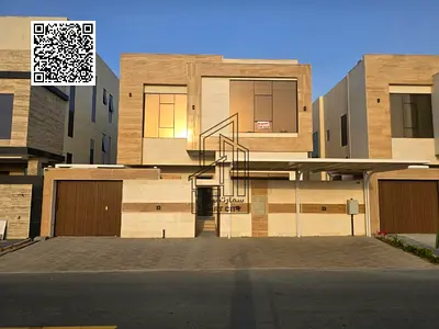 Luxury 5-bedroom villa with maid's room for sale in Al Zahia, Ajman | Includes water, electricity,