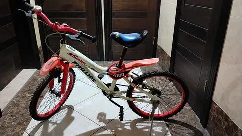 Kids 16 Mountain Bike - Good Condition, Red  White