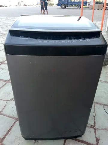 Hisense Top Load Washing Machine - 8kg, Grey, Good Working Condition
