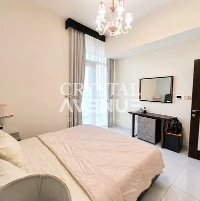 Furnished 1BR | Balcony | Mid- High Floor