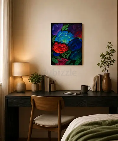 Original Handpainted Canvas Board