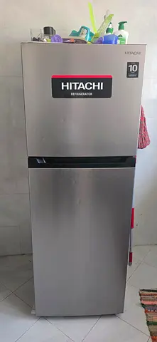 Hitachi double-door refrigerator - good working condition