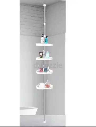 4 Layers Multi Bathroom Corner Shelf for Home