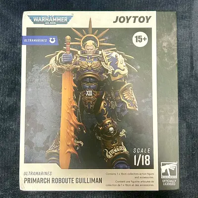 Warhammer 40K Primarch Roboute Guilliman 1/18 Scale Collector Action Figure (Boxed) - JoyToy