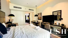 Furnished Studio | DAMAC Maison Majestine | Pool &amp; Downtown View