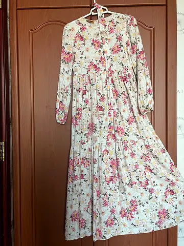 Long floral dress
