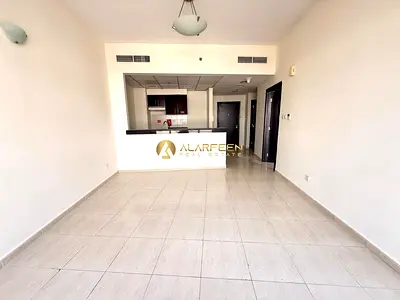 شقة بغرفة نوم واحدة | فورتوناتو JVC | إطلالة على الشرفة والفناء