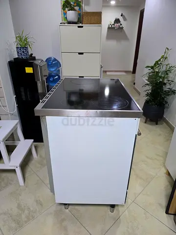 Electric Freestanding Glasstop Cooking Range with 5 zones, 90×60.