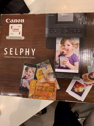 Canon SELPHY CP1300 Color Portable Photo Printer Wi-Fi USB Apple AirPrint (new in box)