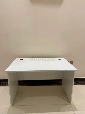 White Office Desk