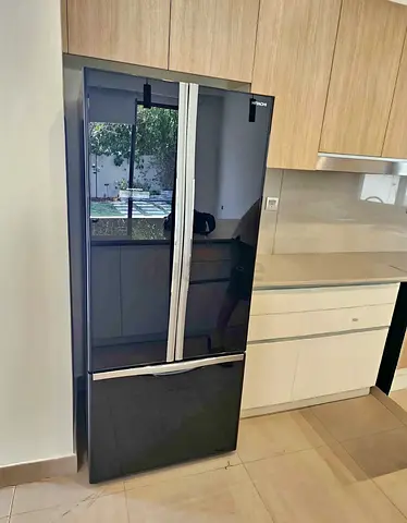 Hitachi French Door Refrigerator – Latest Version | Black Glass Finish | Premium Collection