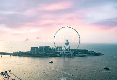 Ain Dubai and Sea View | Brand New | Luxury Living