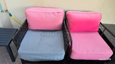 2 garden chairs