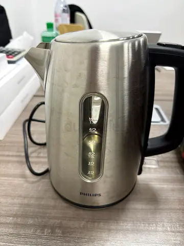 Philips Stainless Steel Electric Kettle - 1.7L, Good Working Condition