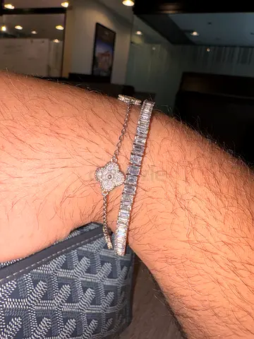 Diamond Custom Vancleef Bracelet
