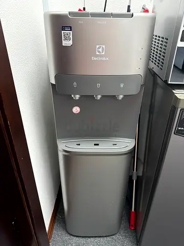 Electrolux freestanding water dispenser - stainless grey, good condition