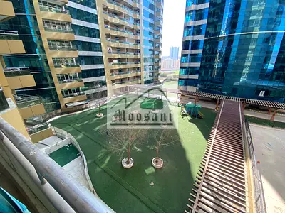 Big Studio With Big Balcony (Garden View) With Parkings for Rent in AED 25,000/- in Horizon Towers C
