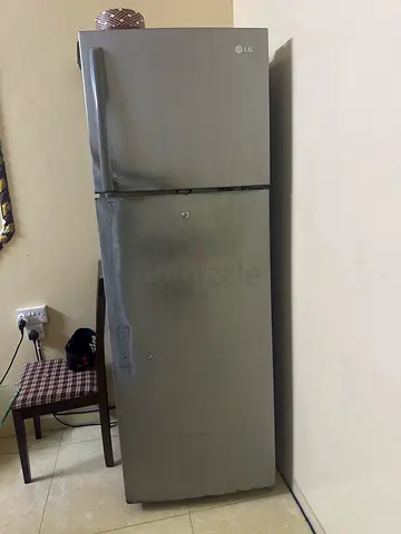 LG Double Door Refrigerator Silver