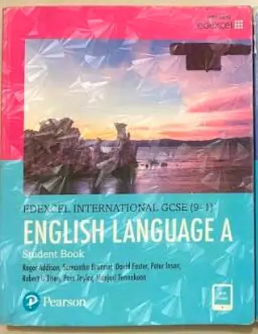 Edexcel International GCSE (9-1) English Language A - Student Book (Pearson)