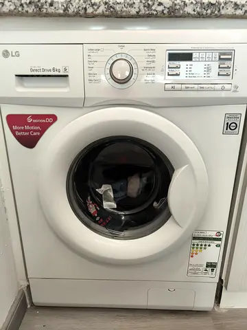 LG 6kg Front Load Washing Machine — Good Working Condition