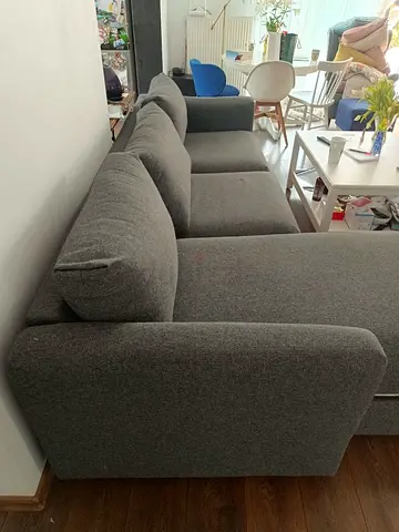 Ikea vimle L shape sofa bed with mattress