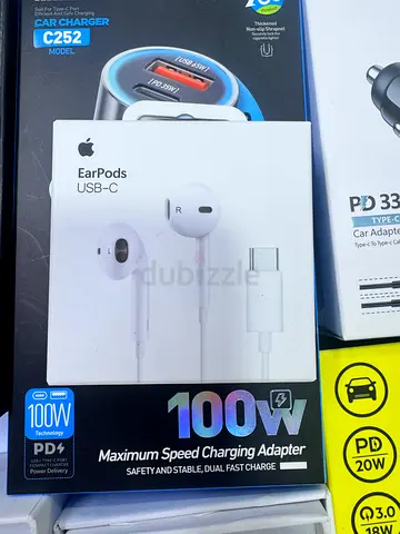Apple EarPods with USB-C Connector and Charging Accessories