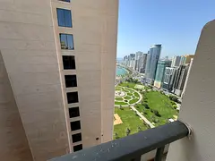 Luxury 3BR apartment + living room for annual rent | Sea view | Large terrace | Master maid's ro