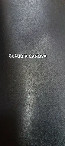 Claudia Canova Black Leather Handbag original